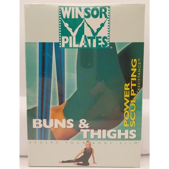 Lot of 5 Winsor Pilates AB, Bun & Thigh, Maximum Burn Cardio, Power Sculpting - Picture 6 of 11